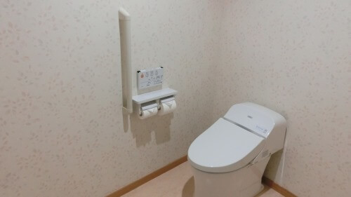 草津【スカイランドホテル栖風亭】ナチュラルモード・ラグジュアリールームのトイレ