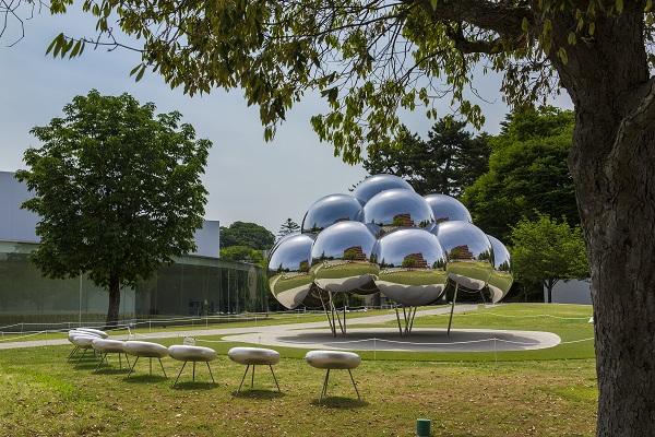 金沢21世紀美術館　球形のパビリオン「まる」の画像