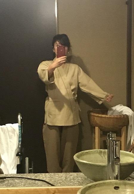 ホテル高山桜庵の作務衣